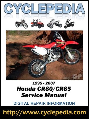 cover image of Honda CR80 CR85 1995-2007 Service Manual